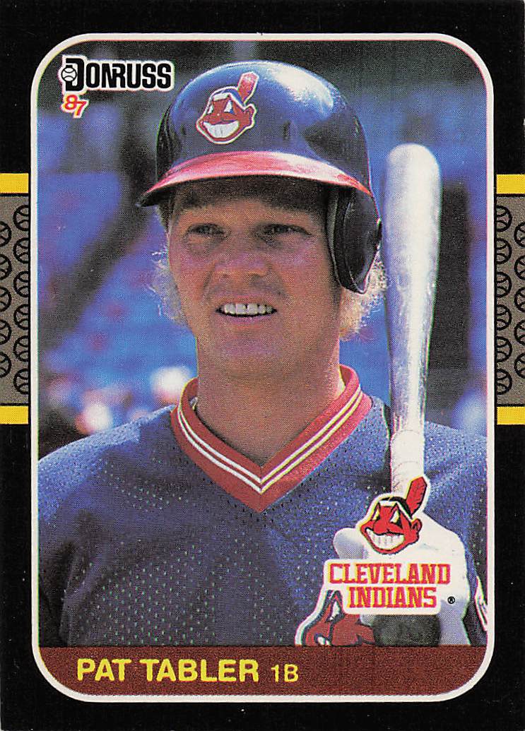 1987 Donruss Baseball Pat Tabler #254