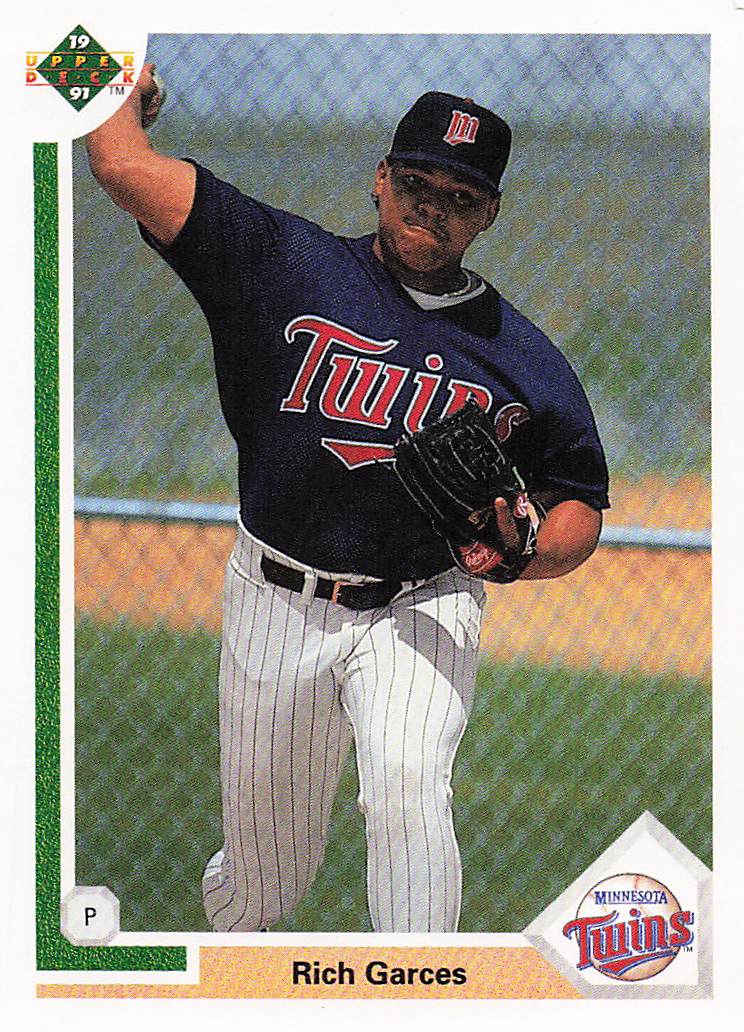 1991 Upper Deck Baseball Rich Garces #741 Rookie