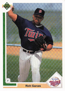 1991 Upper Deck Baseball Rich Garces #741 Rookie