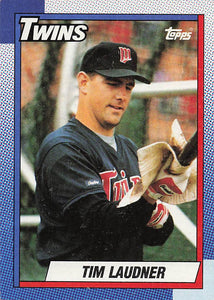 1990 Topps Baseball Tim Laudner #777