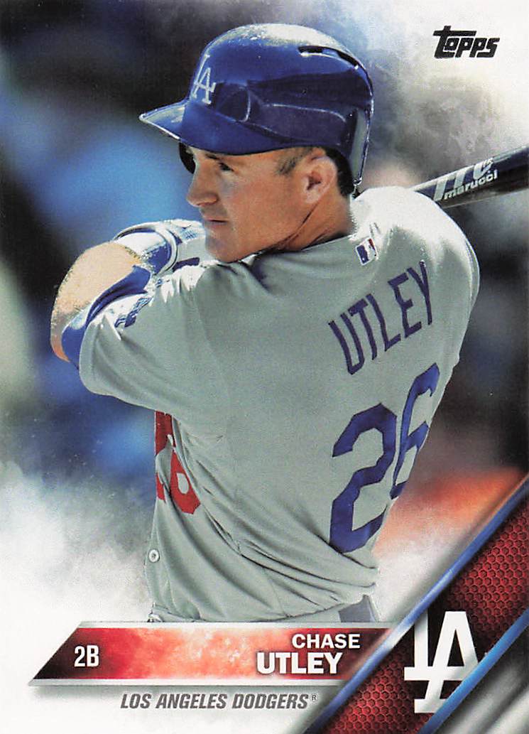 2016 Topps Baseball Chase Utley #351