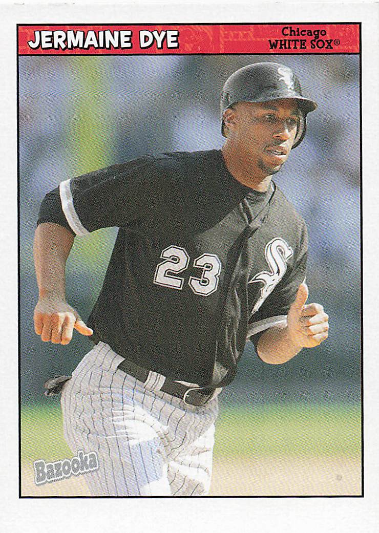 2006 Bazooka Baseball Jermaine Dye #22