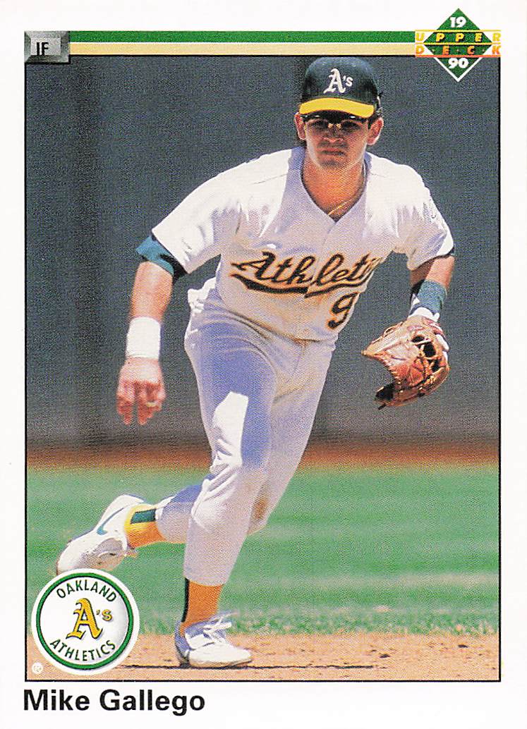1990 Upper Deck Baseball Mike Gallego #230