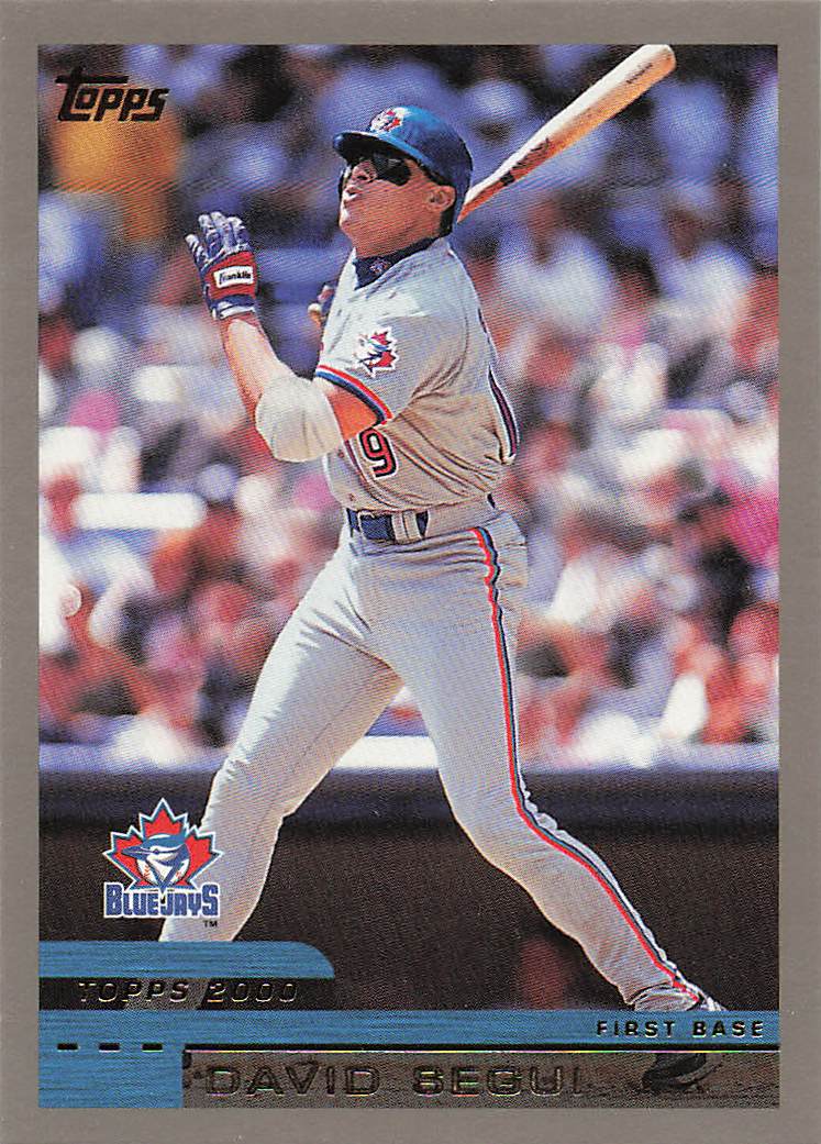 2000 Topps Baseball David Segui #433