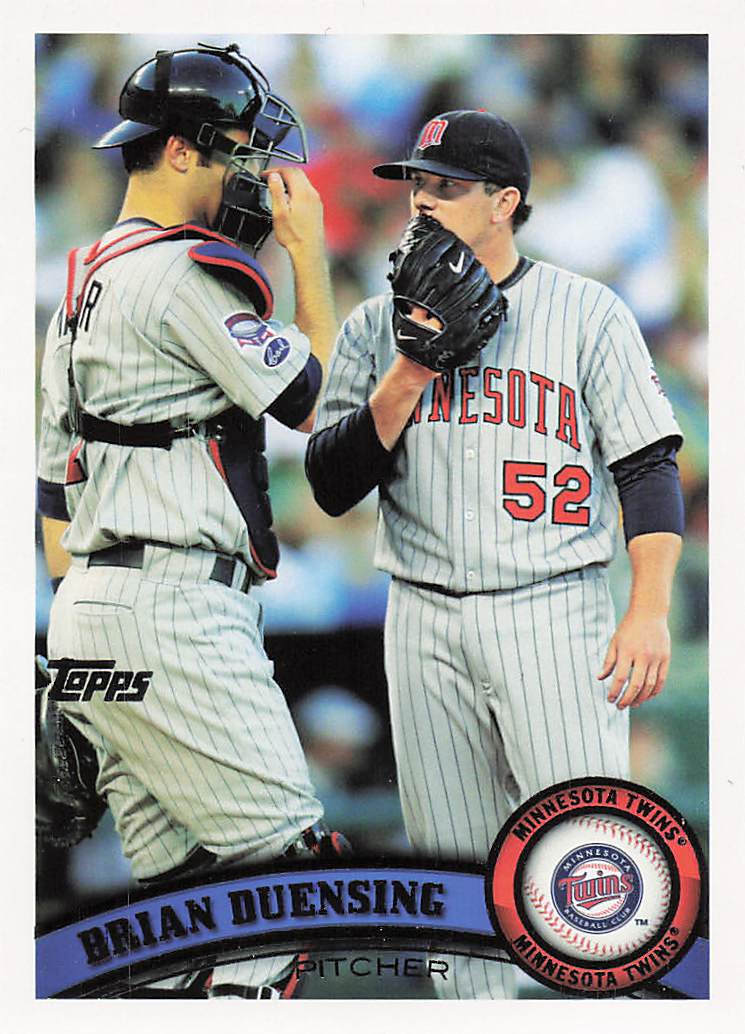 2011 Topps Baseball Brian Duensing #132