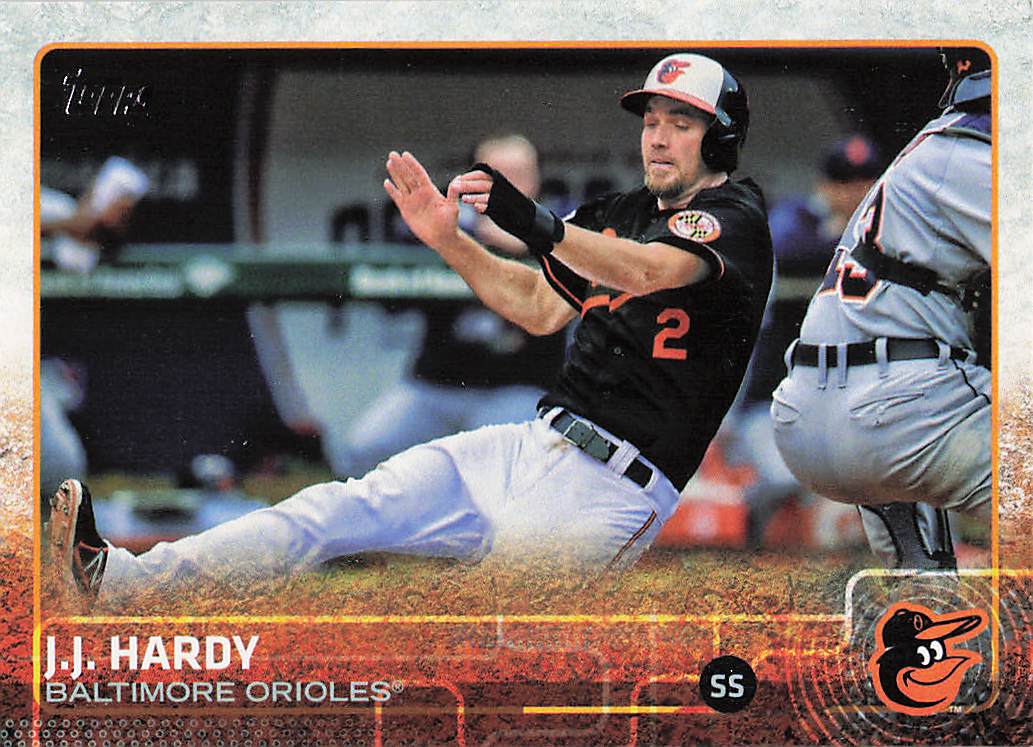 2015 Topps Baltimore Orioles Baseball J.J. Hardy #BO-11