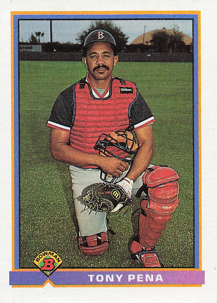 1991 Bowman Baseball Tony Pena #124