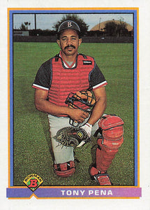 1991 Bowman Baseball Tony Pena #124