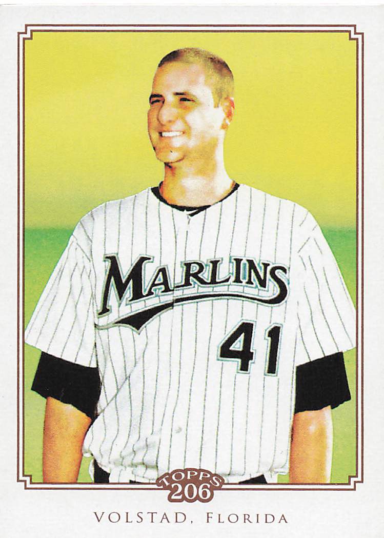 2010 Topps 206 Baseball Chris Volstad #136