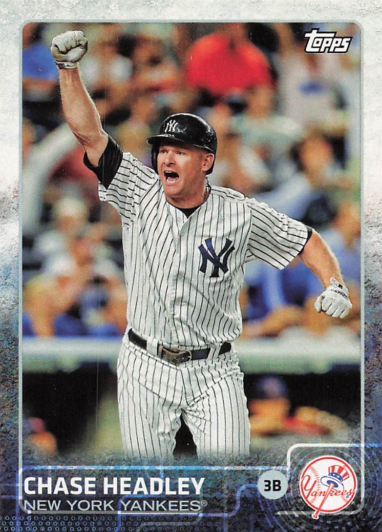 2015 Topps New York Yankees Baseball Chase Headley #NYY-17