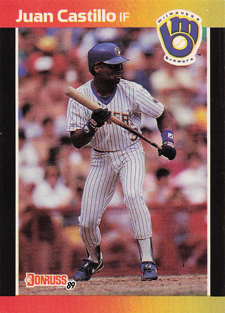 1989 Donruss Baseball Juan Castillo #530