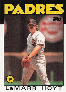 1986 Topps Baseball LaMarr Hoyt #380
