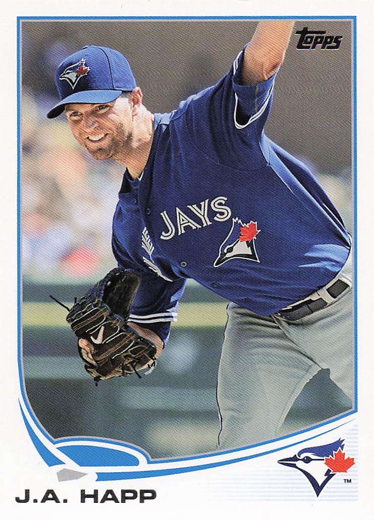 2013 Topps Baseball J.A. Happ #163