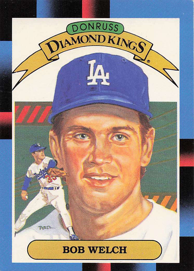 1988 Donruss Baseball Bob Welch #24