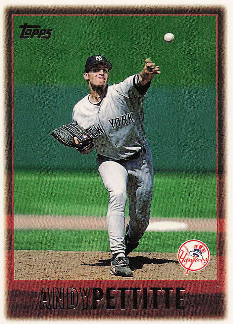 1997 Topps Baseball Andy Pettitte #60