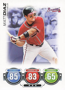 2010 Topps Attax Baseball Matt Diaz #NNO