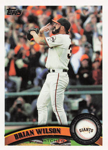 2011 Topps Baseball Brian Wilson #210a