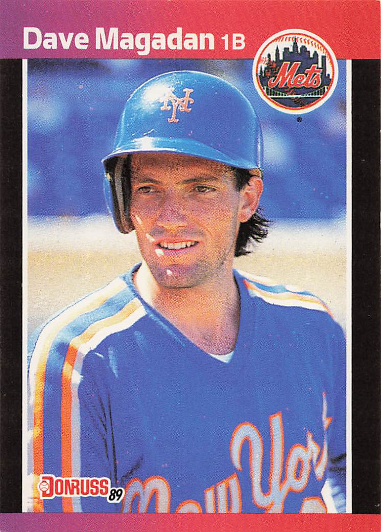 1989 Donruss Baseball Dave Magadan #408b