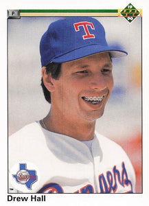 1990 Upper Deck Baseball Drew Hall #631