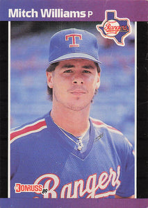 1989 Donruss Baseball Mitch Williams #225b