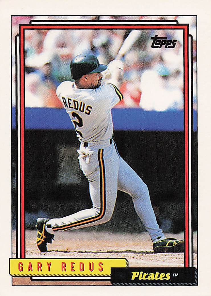 1992 Topps Baseball Gary Redus #453