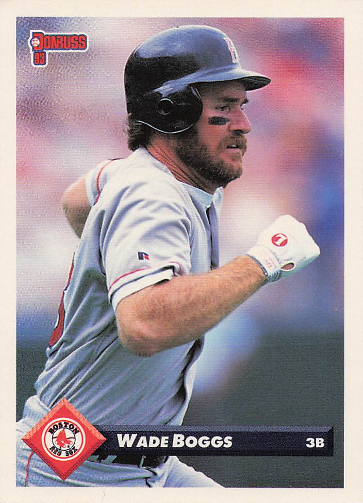1993 Donruss Baseball Wade Boggs #619