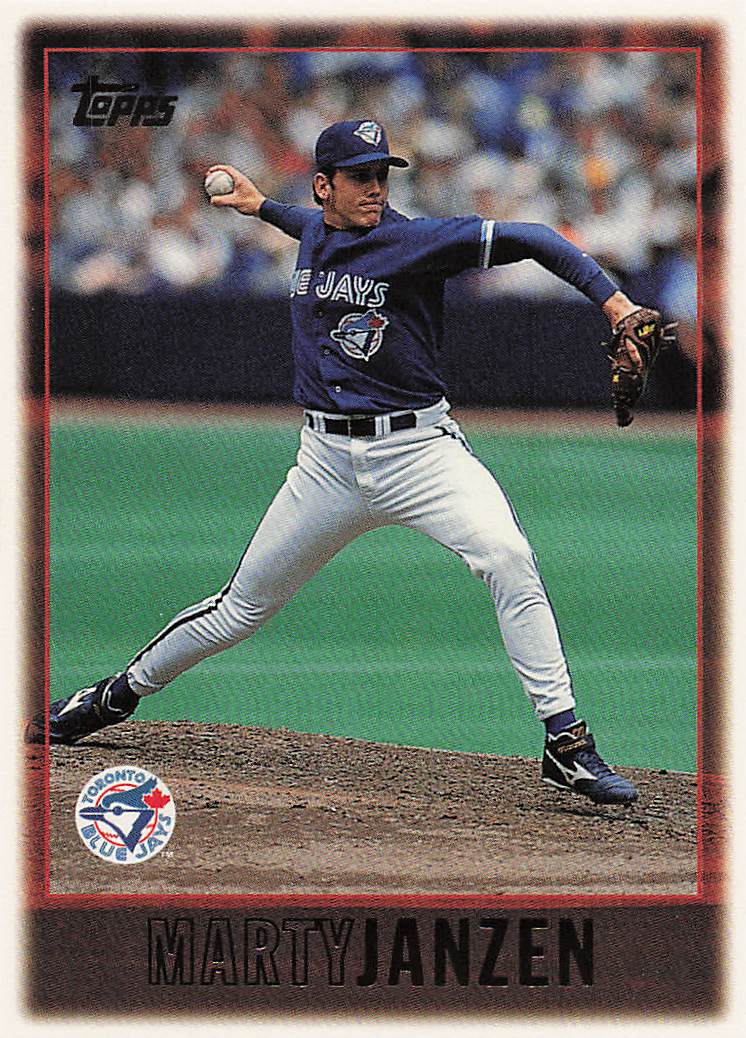 1997 Topps Baseball Marty Janzen #225