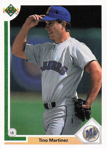 1991 Upper Deck Baseball Tino Martinez #553b