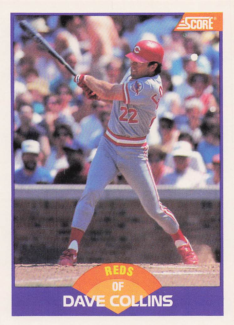 1989 Score Baseball Dave Collins #267