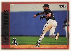 1997 Topps Baseball Frank Thomas #108