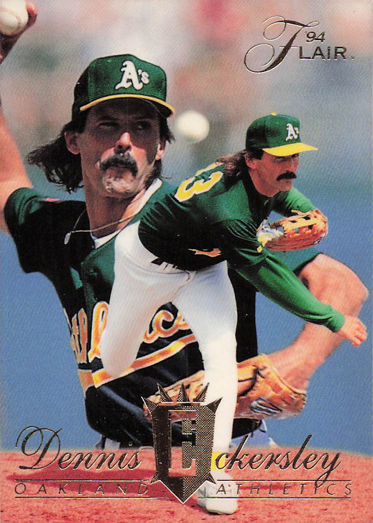 1994 Flair Baseball Dennis Eckersley #91