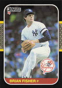 1987 Donruss Baseball Brian Fisher #340
