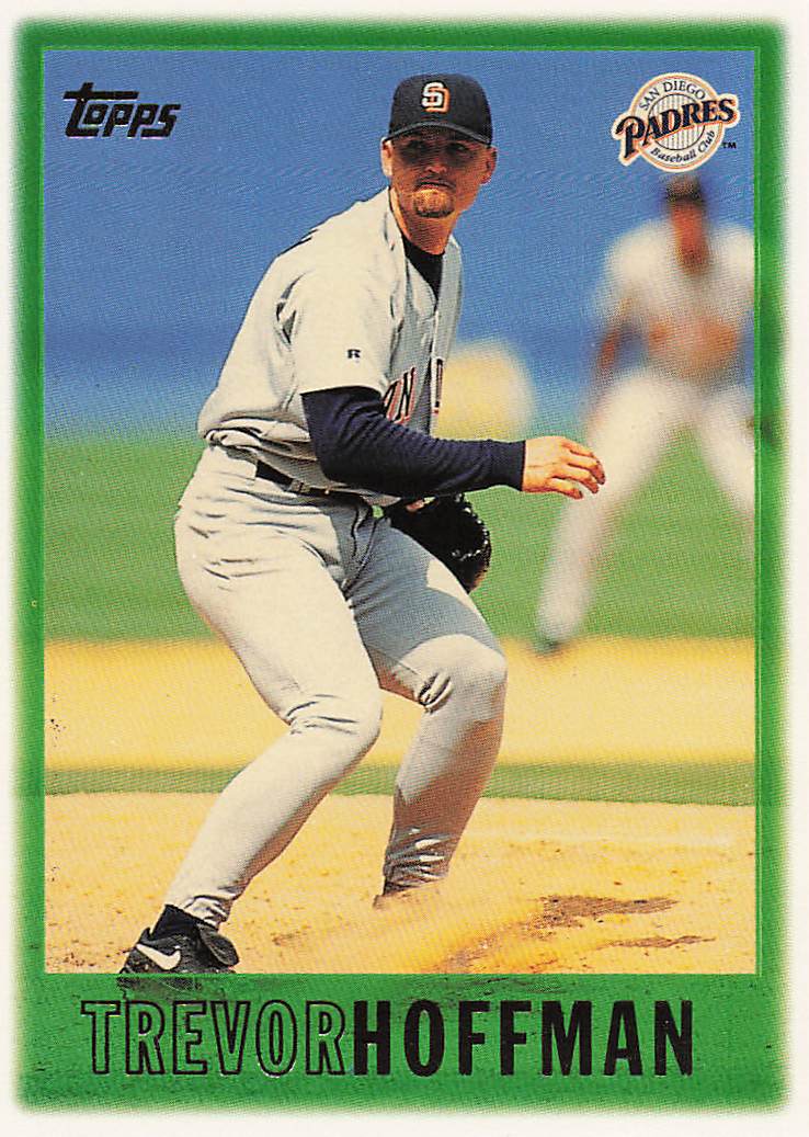 1997 Topps Chrome Baseball Trevor Hoffman #25