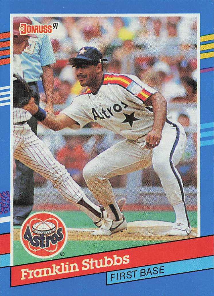 1991 Donruss Baseball Franklin Stubbs #99b