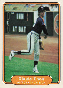 1982 Fleer Baseball Dickie Thon #235