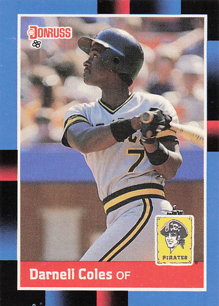 1988 Donruss Baseball Darnell Coles #572