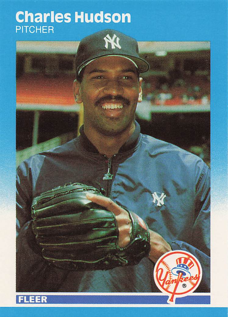 1987 Fleer Update Baseball Charles Hudson #U-46