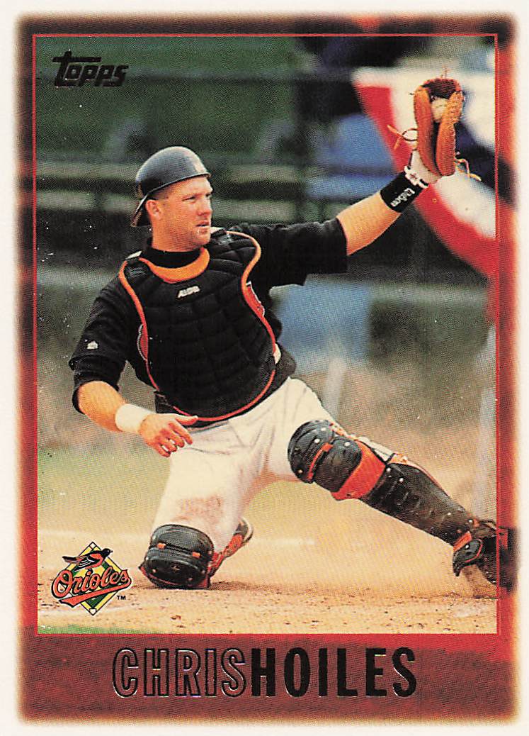 1997 Topps Baseball Chris Hoiles #174