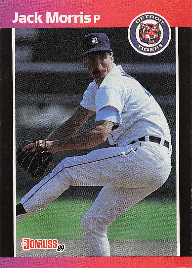 1989 Donruss Baseball Jack Morris #234b