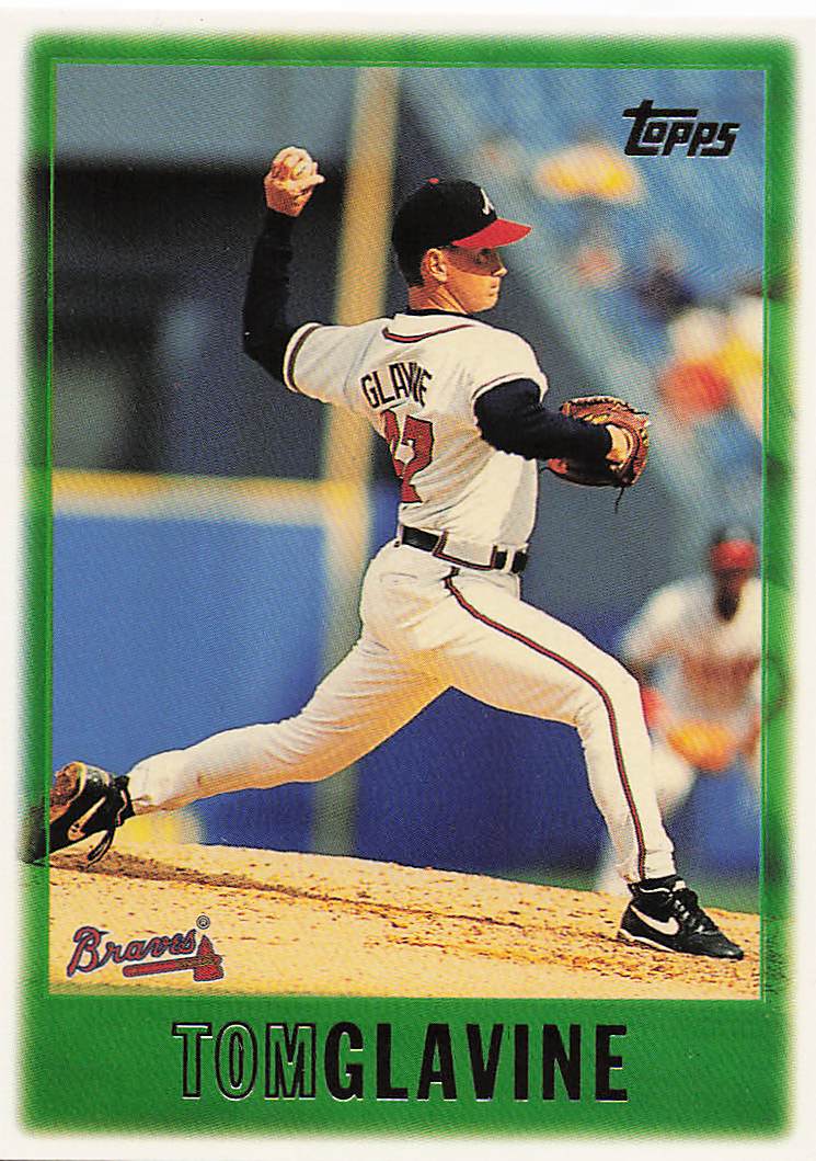 1997 Topps Baseball Tom Glavine #50