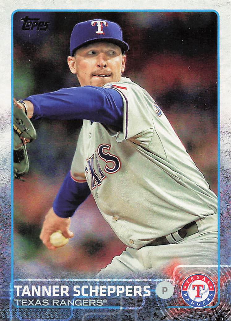 2015 Topps Baseball Tanner Scheppers #404