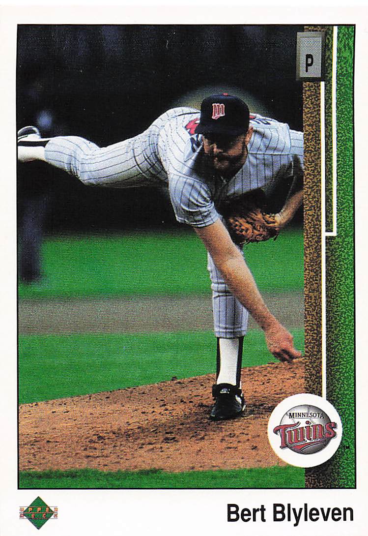 1989 Upper Deck Baseball Bert Blyleven #225