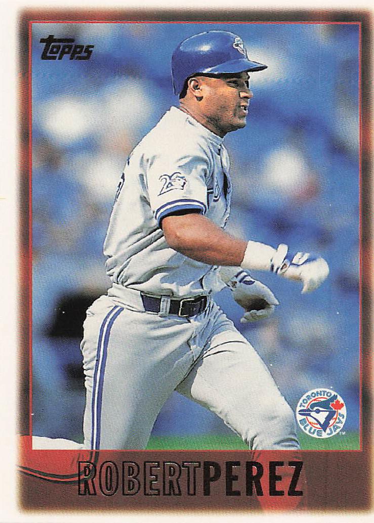 1997 Topps Baseball Robert Perez #72