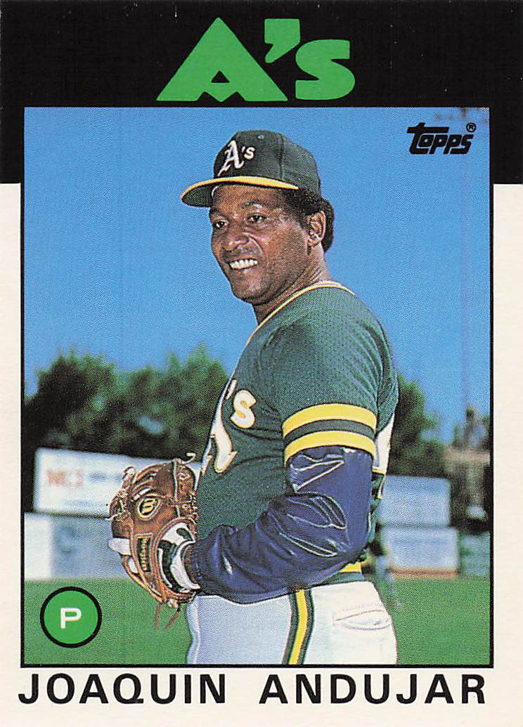 1986 Topps Traded Baseball Joaquin Andujar #3T