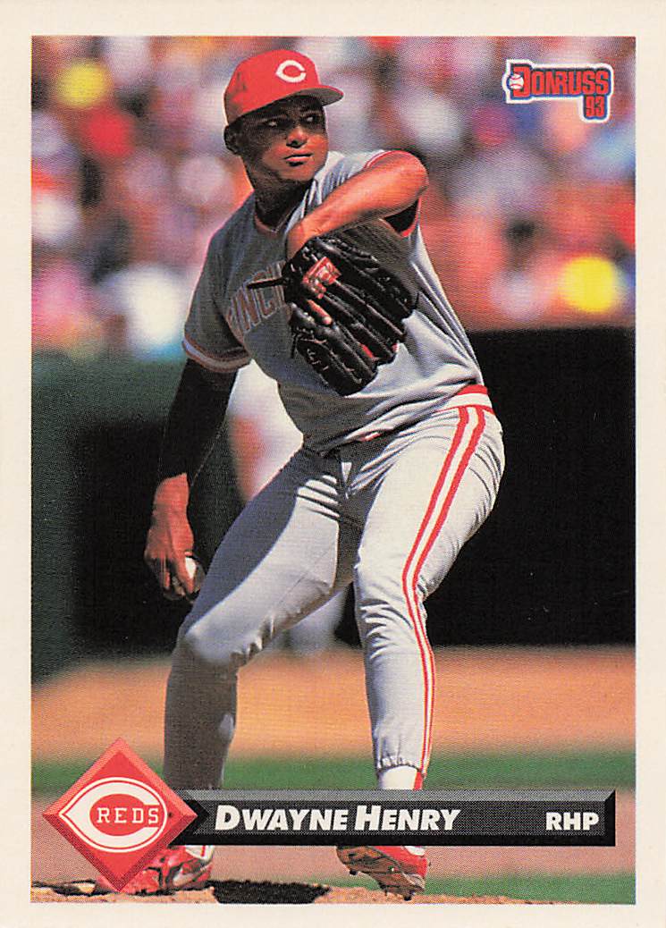1993 Donruss Baseball Dwayne Henry #478