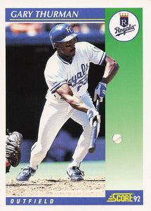 1992 Score Baseball Gary Thurman #512