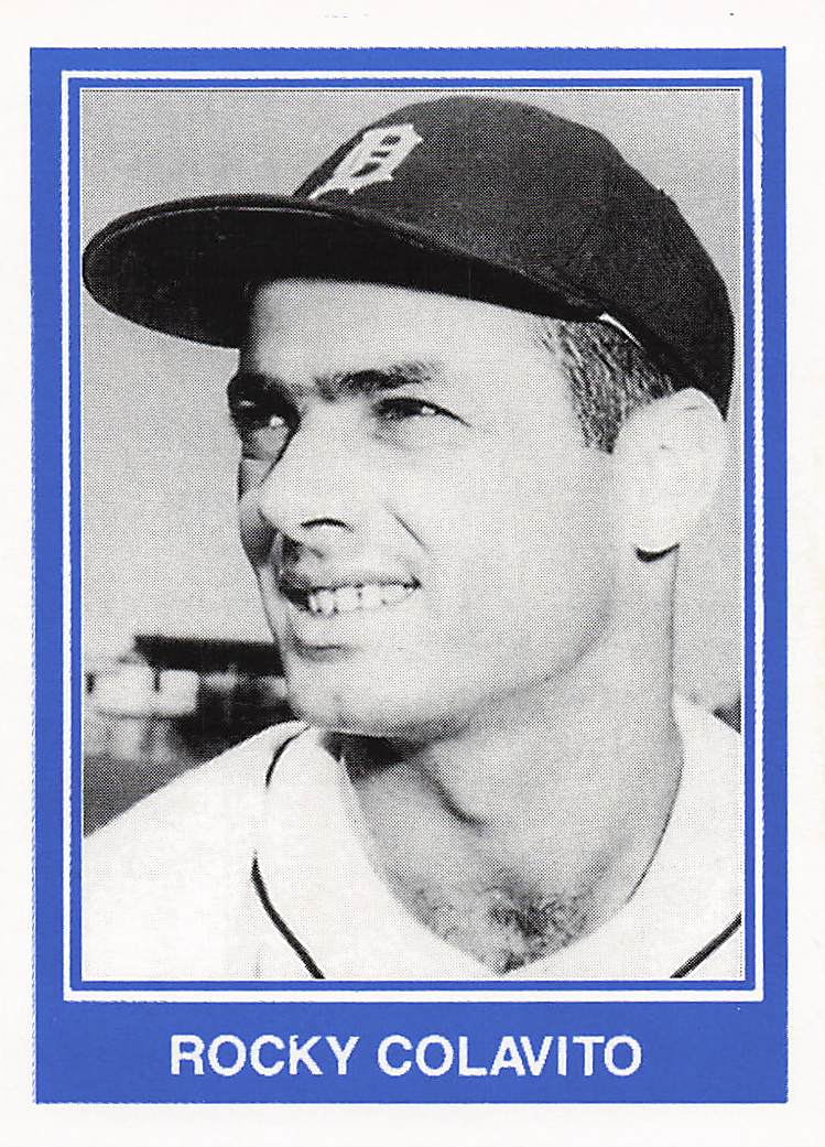 1984 TCMA All-Time All Stars Baseball Rocky Colavito #NNO