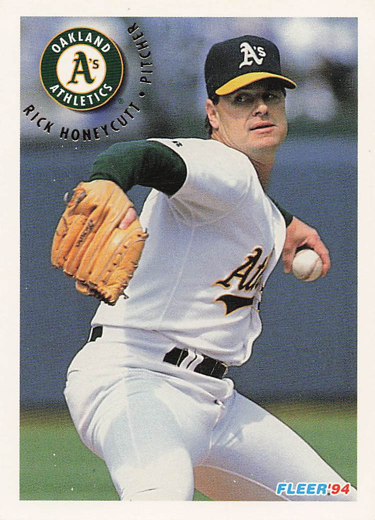 1994 Fleer Baseball Rick Honeycutt #265
