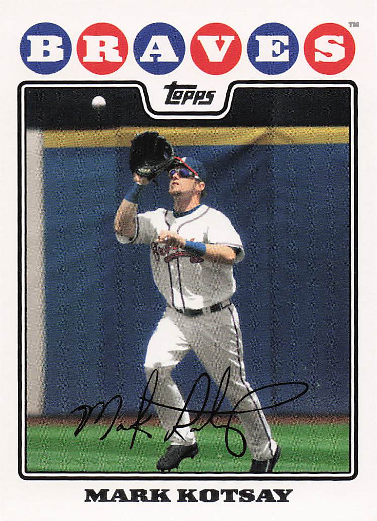 2008 Topps Baseball Mark Kotsay #642