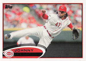 2012 Topps Baseball Johnny Cueto #135a